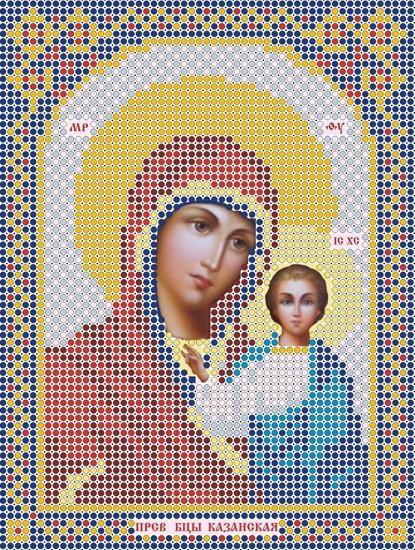 Рисунок иконы для вышивания бисером Рисунок иконы для вышивания бисером