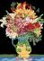 Канва с рисунком Ц-026 "Букет с лилиями" 43х57 см